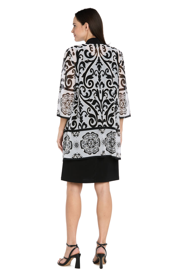 The Bianca Printed Jacket Dress Set – R&M Richards
