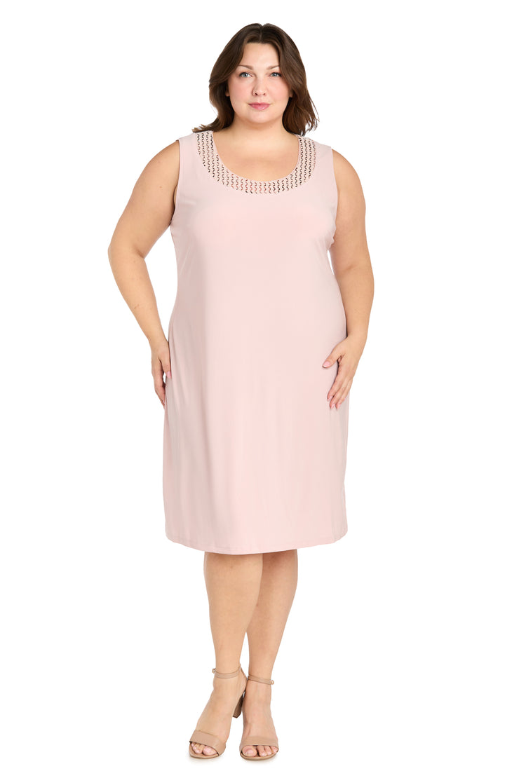 rose gold two piece dress Ladivine CC8251 Elegantly Fitted Lace Embellished Formal Gown with Leg Slit Rose Gold / 4