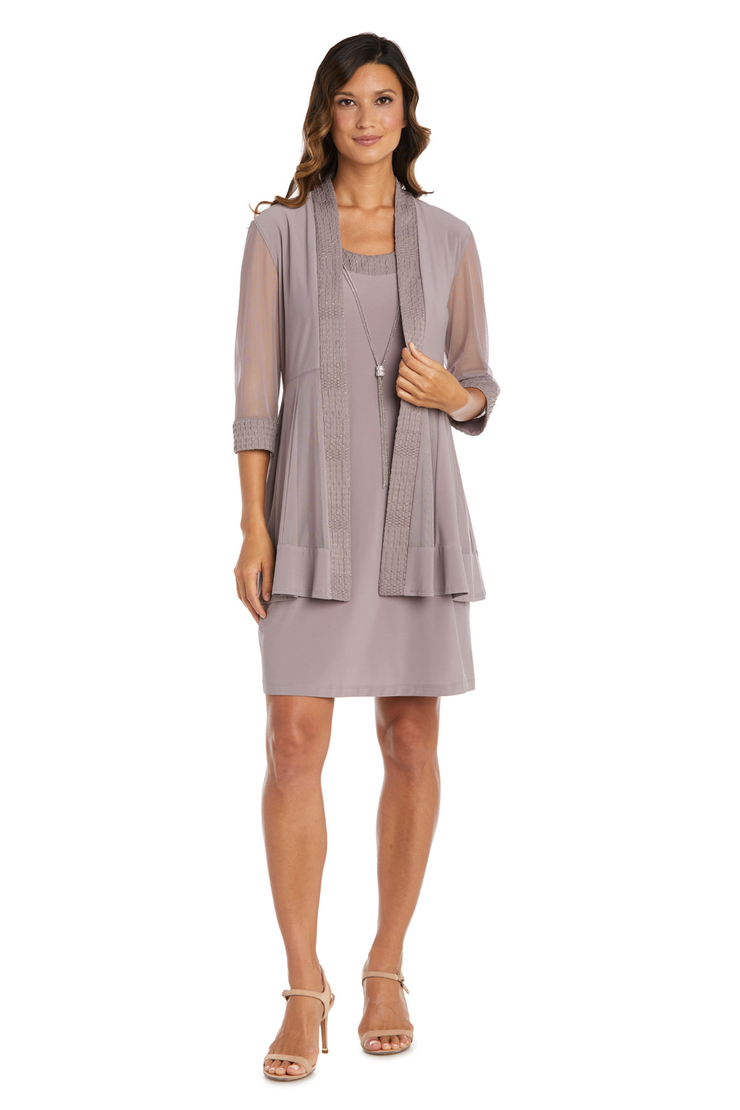 R&m richards tea length jacket dress best sale