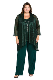 Festival Crinkle Duster Pant Set - Plus