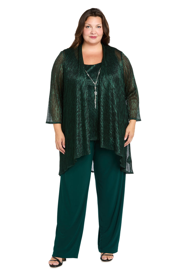 Festival Crinkle Duster Pant Set - Plus