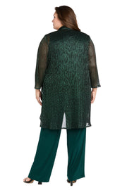 Festival Crinkle Duster Pant Set - Plus