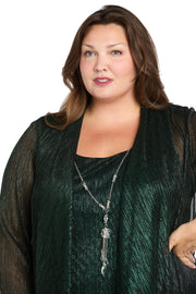 Festival Crinkle Duster Pant Set - Plus