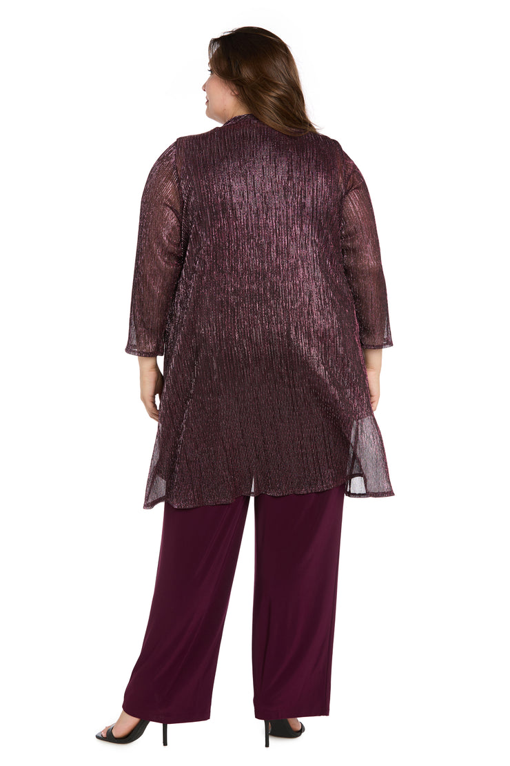 Festival Crinkle Duster Pant Set - Plus