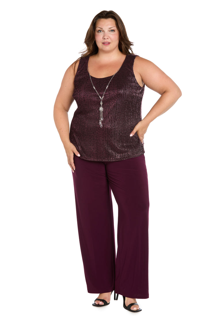 Festival Crinkle Duster Pant Set - Plus