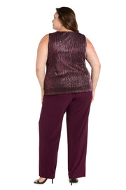 Festival Crinkle Duster Pant Set - Plus