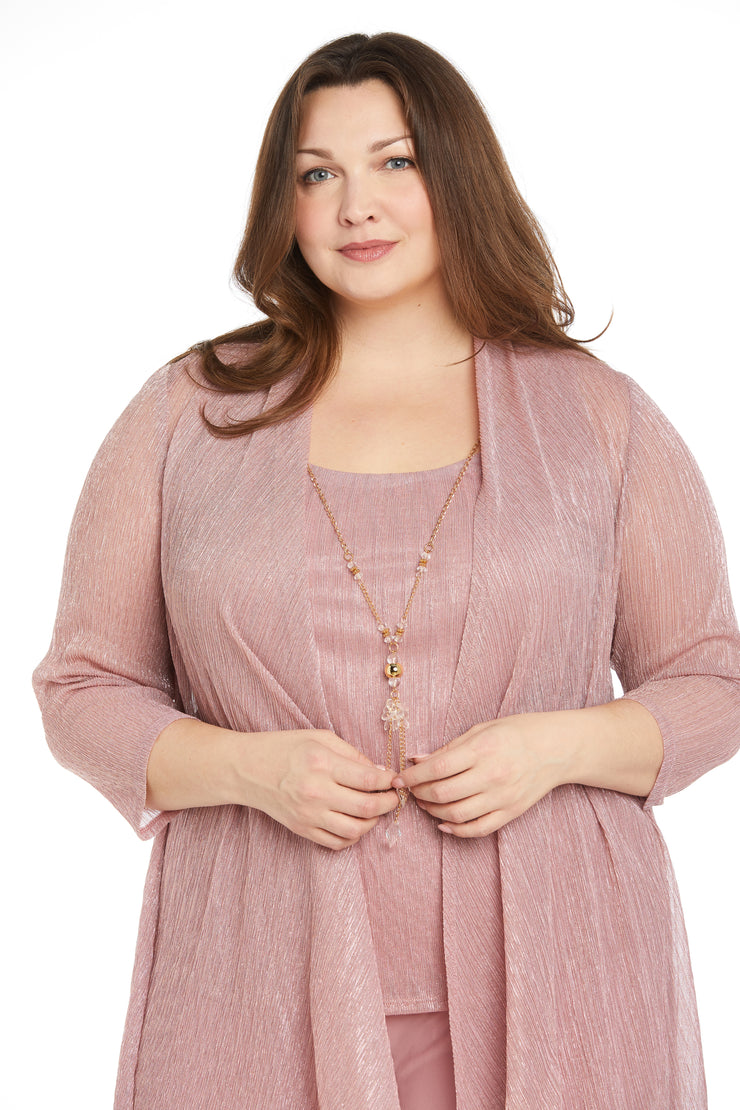 Festival Crinkle Duster Pant Set - Plus