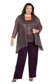 Festival Crinkle Duster Pant Set - Plus