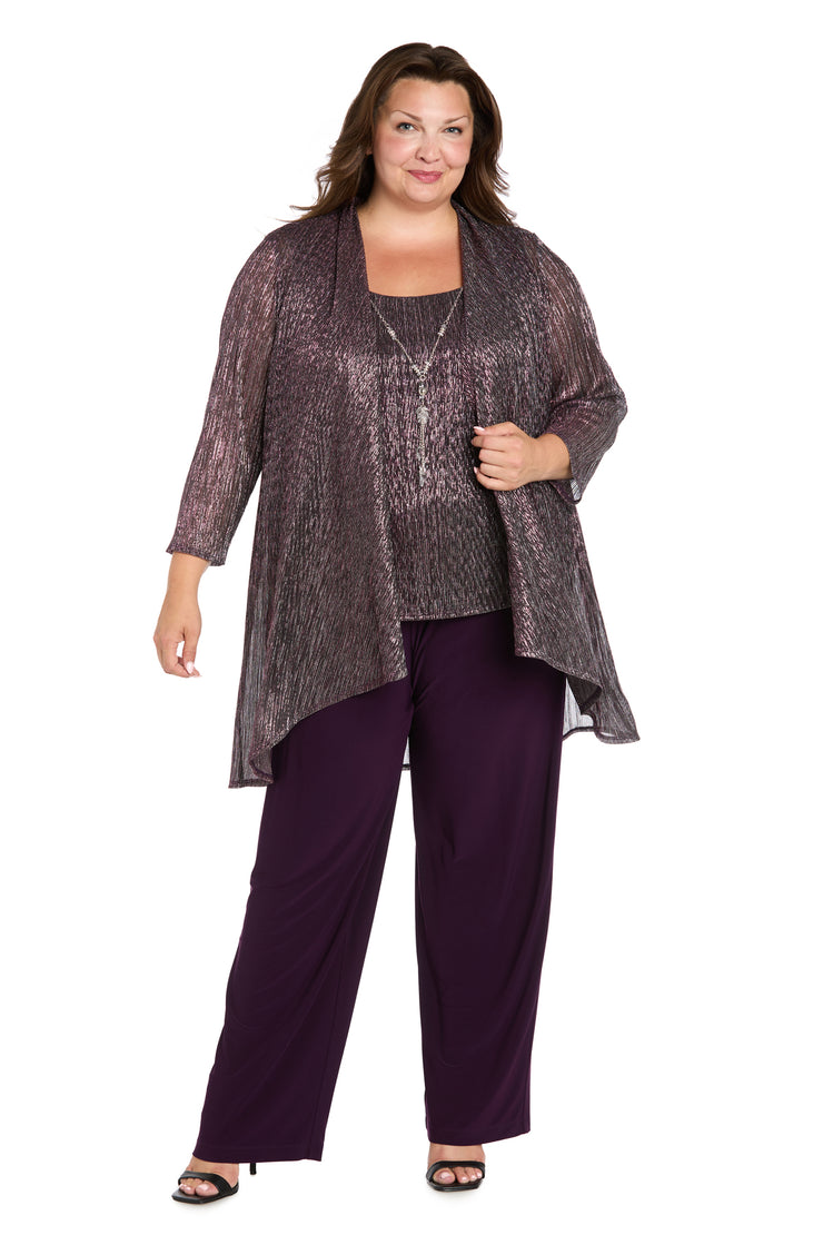 Festival Crinkle Duster Pant Set - Plus