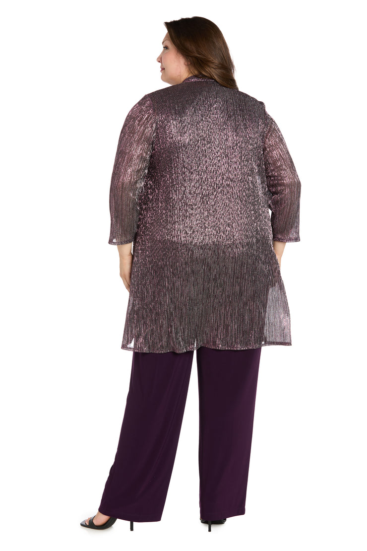 Festival Crinkle Duster Pant Set - Plus