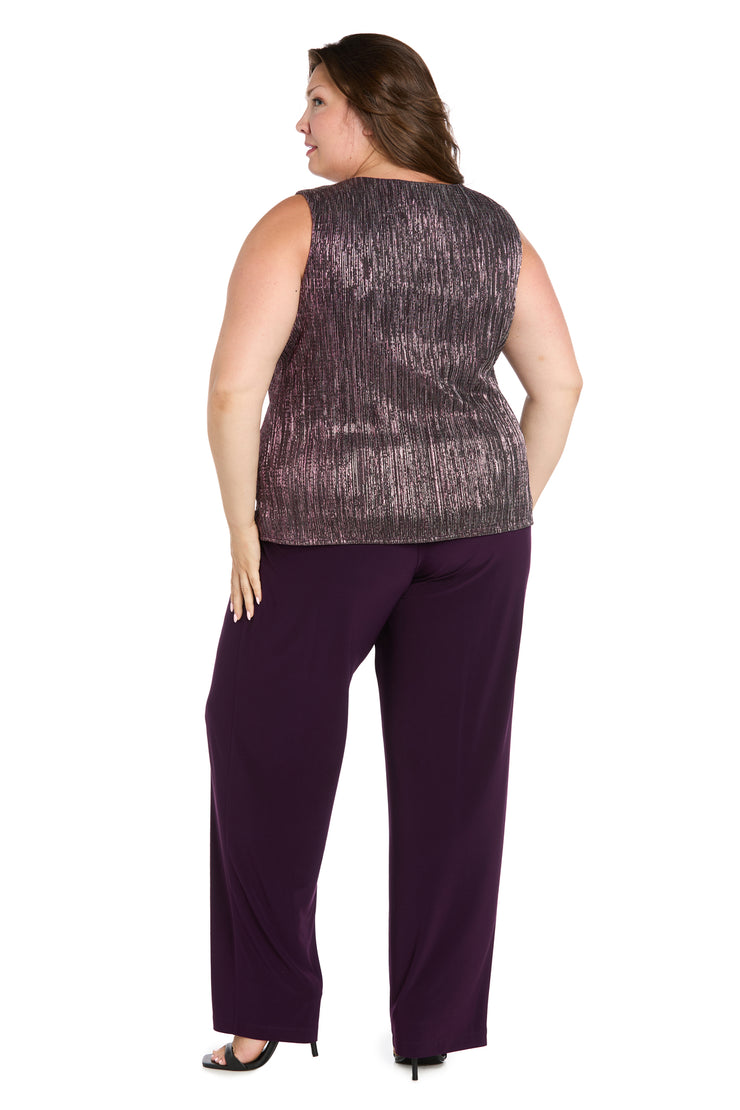 Festival Crinkle Duster Pant Set - Plus