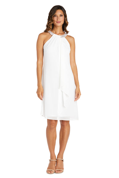 Scarf Halter Dress Ivory / 10 Scarf Halter Dress Ivory / 10