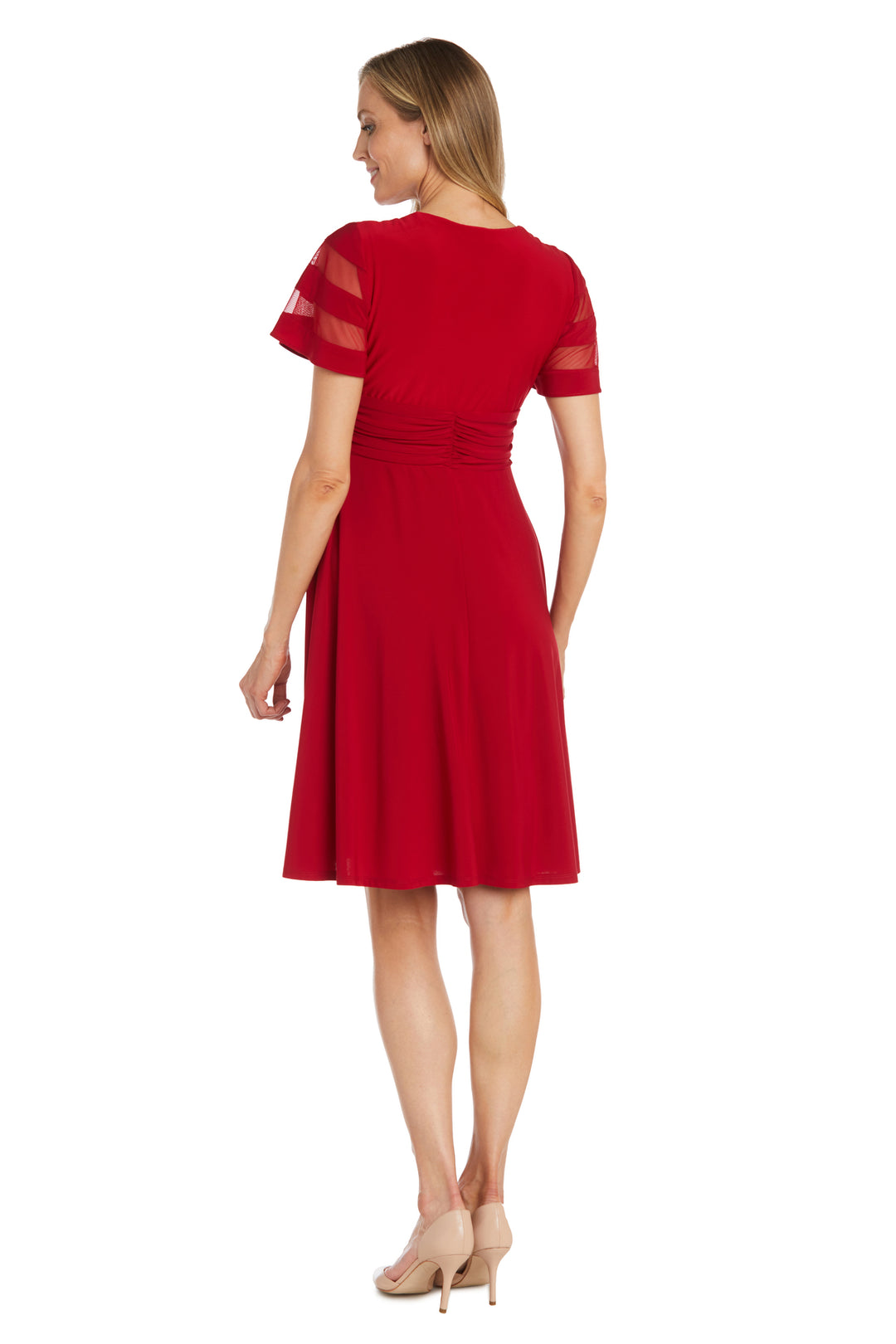 r & m richards cascading sequin-embellished dress R & M Richards Women's Long Sequin Gold Dress, 6