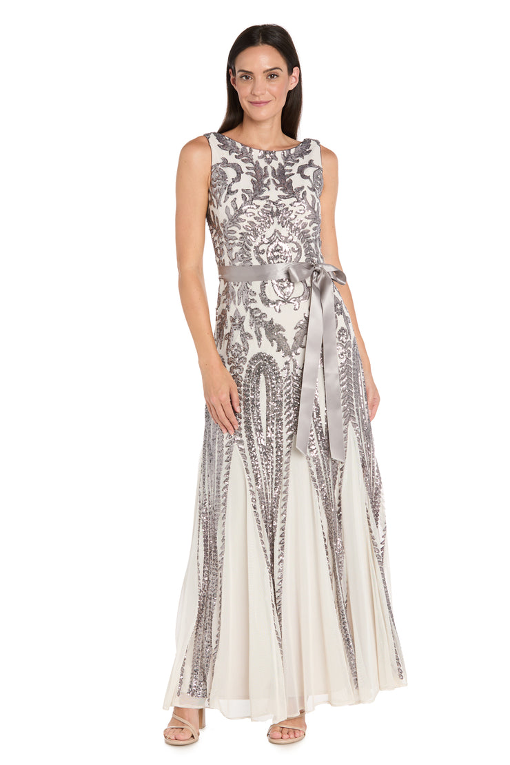 serena grey dress 17251 Christina Wu Elegance
