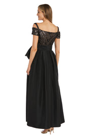 Off The Shoulder Evening Gown