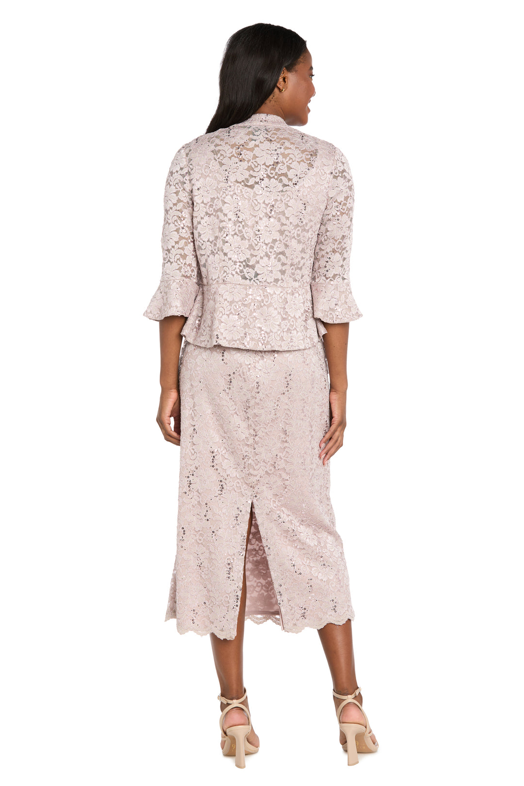 Women's R&M Richards Lace Jacket Dress, Size: 8, Blush Women's R&M Richards Lace Jacket Dress, Size: 8, Blush