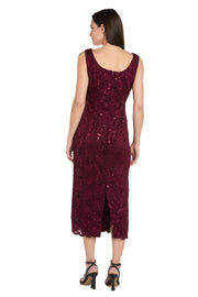 Lace Column Dress with Matching Lace Jacket