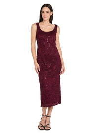 Lace Column Dress with Matching Lace Jacket