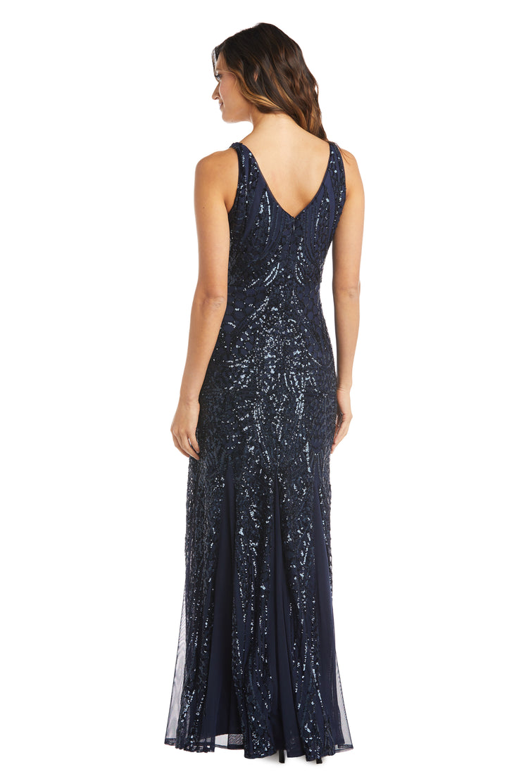 Nightway Full Length Sleeveless Embellished Dress - Petite