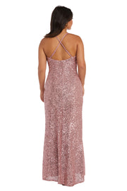 Nightway Shimmer Gown - Petite