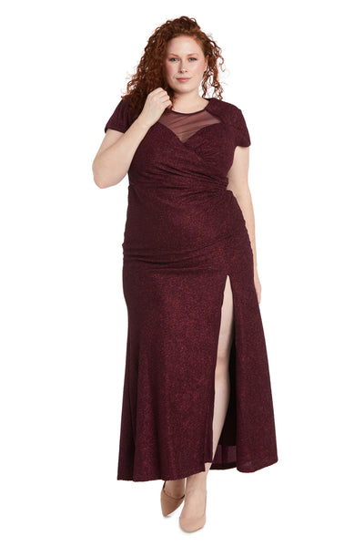 Elegant High Slit Dress - Plus