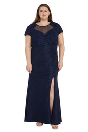 Elegant High Slit Dress - Plus
