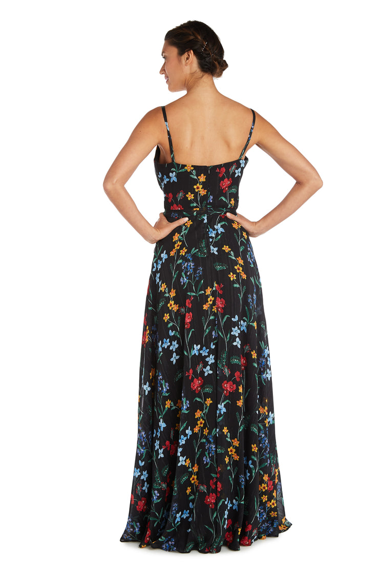 Nightway Sleeveless Floral Gown - Petite