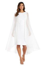 Chiffon Cape with Rhinestone Clasp