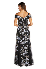 Floral Embellished Gown - Petite