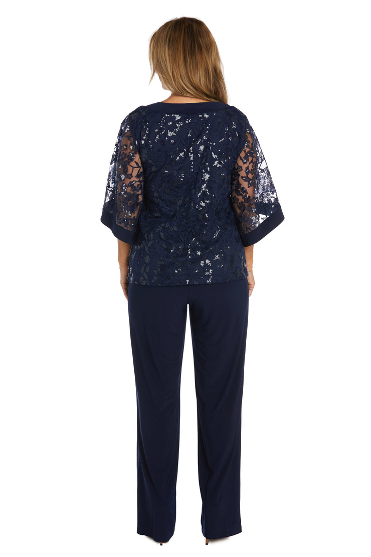 Two-Piece Sequin Tunic and Pant Set