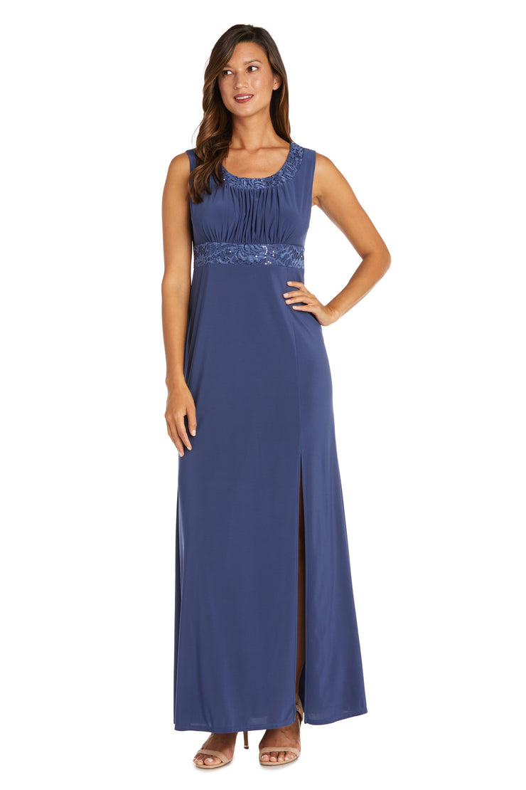 The Charlotte Dress in Denim Blue Windsor – V. Chapman
