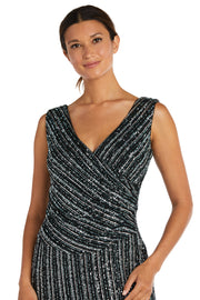 Long Sequined Gown