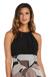 Patterned Maxi Dress