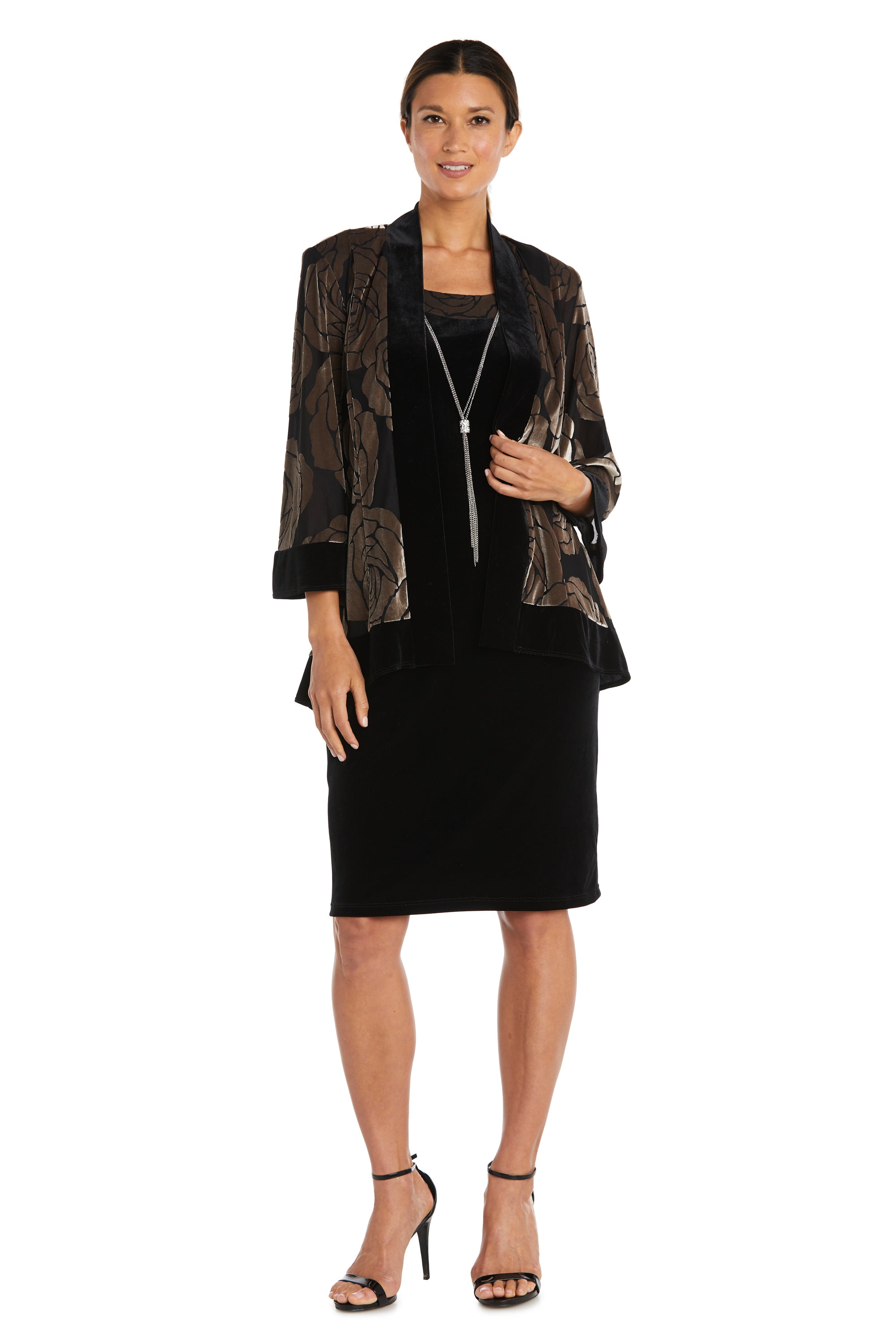 【I AM MARI】Gnut Frill Velvet Jacket Skirt Set 9027_TP-BK1-3000.jpg?v=1639062156