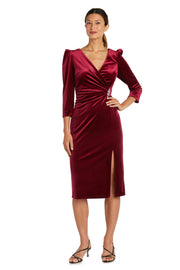 Elegant Velvet Cocktail Dress